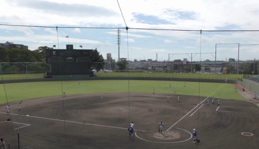 2019年秋季兵庫県高校野球大会 準々決勝 明石商業対 赤穂 ノック・Lineup・結果