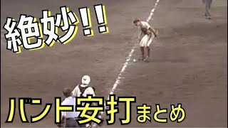 【高校野球】バントヒット集