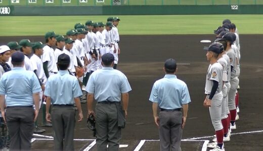 【高校野球】西脇工vs灘『2021夏兵庫大会・1回戦』