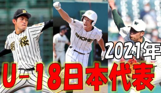 【精鋭20名】2021年U-18高校日本代表を選出してみた【高校野球】