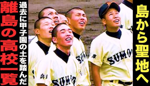 【高校野球】最強の団結力‼︎地元選手のみで大躍進‼︎離島から甲子園にやってきた高校を紹介＃88