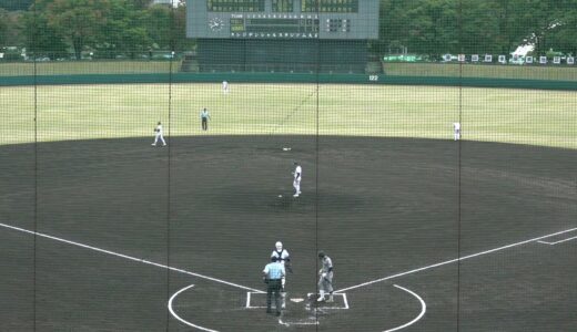 【高校野球】常磐大(茨城2位)vs慶應義塾(神奈川2位)。